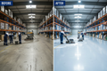 Warehouse Floor Cleaning